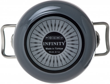 Каструля Infinity SCE-P952 Gray (6.5 л) 24 см-4-зображення