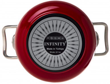 Каструля Infinity SCE-P450 Red (2.1 л) 16 см-4-зображення