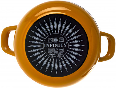 Каструля Infinity SCE-P351 Yellow (6 л) 24 см-5-зображення