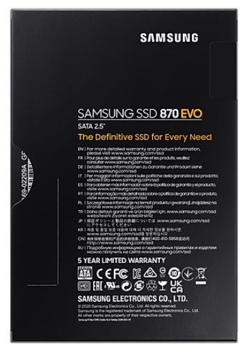 SSD накопичувач Samsung 1TB 870 EVO 2.5" SATA (MZ-77E1T0B/EU)-14-зображення