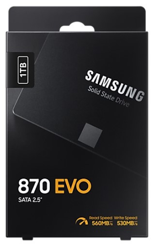 SSD накопичувач Samsung 1TB 870 EVO 2.5" SATA (MZ-77E1T0B/EU)-15-зображення