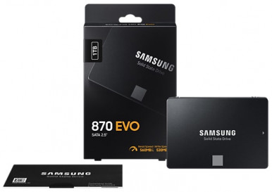 SSD накопичувач Samsung 1TB 870 EVO 2.5" SATA (MZ-77E1T0B/EU)-16-зображення