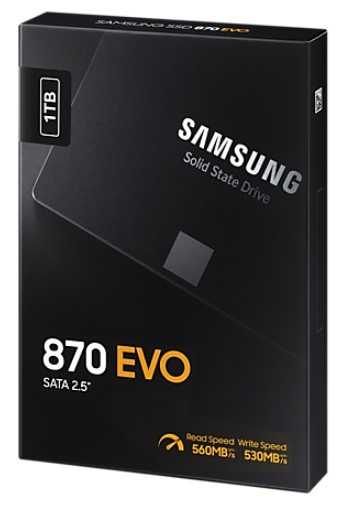 SSD накопичувач Samsung 1TB 870 EVO 2.5" SATA (MZ-77E1T0B/EU)-19-зображення