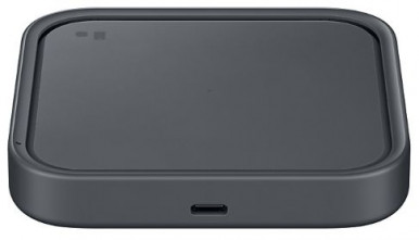 Беспроводное зарядное устройство Samsung 15W Wireless Charger Pad w/o TA Dark Gray (EP-P2400BBEGEU)-9-изображение