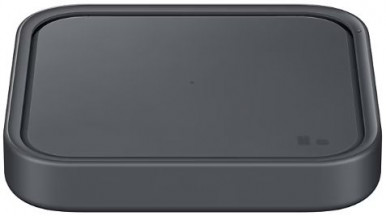 Бездротовий зарядний пристрій Samsung 15W Wireless Charger Pad with TA Dark Gray (EP-P2400TBEGEU)-7-зображення