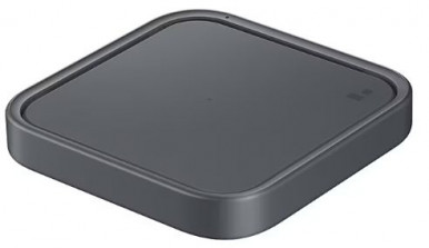 Бездротовий зарядний пристрій Samsung 15W Wireless Charger Pad with TA Dark Gray (EP-P2400TBEGEU)-8-зображення