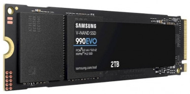 SSD накопичувач Samsung 990 EVO 2TB PCIe 4.0 x4/5.0 x2 NVMe M.2 (MZ-V9E2T0BW)-7-зображення