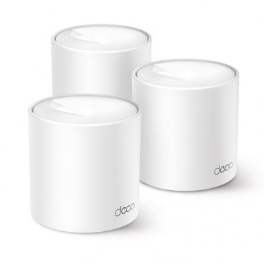 Система WiFi-Mesh TP-LINK Deco X10 AX1500, 1xGE LAN, 1xGE WAN, 3мод-1-изображение