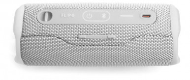 Портативна акустика JBL Flip 6 White (JBLFLIP6WHT)-12-зображення