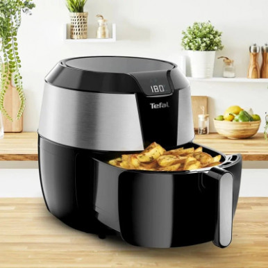 Мультипечь Tefal Easy Fry XXL, 1850Вт, чаша-5.6л, сенсорное управл., 8 программ, пластик, нерж. сталь-чорный-18-изображение