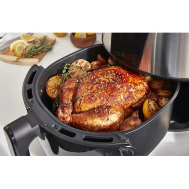 Мультипечь Tefal Easy Fry XXL, 1850Вт, чаша-5.6л, сенсорное управл., 8 программ, пластик, нерж. сталь-чорный-20-изображение