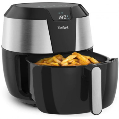 Мультипечь Tefal Easy Fry XXL, 1850Вт, чаша-5.6л, сенсорное управл., 8 программ, пластик, нерж. сталь-чорный-23-изображение