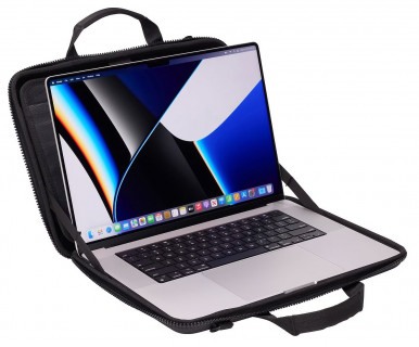 Сумка Thule Gauntlet 4 MacBook Pro Attache 16" TGAE-2357 (Чорний)-9-зображення