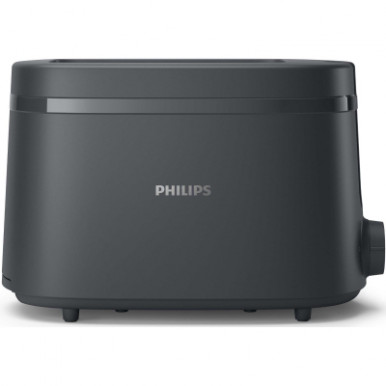 Тостер Philips Essentials Collection 650Вт, пластик, темно-сірий-12-зображення