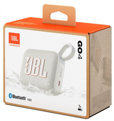 Портативна акустика JBL Go 4 White (JBLGO4WHT)-11-зображення