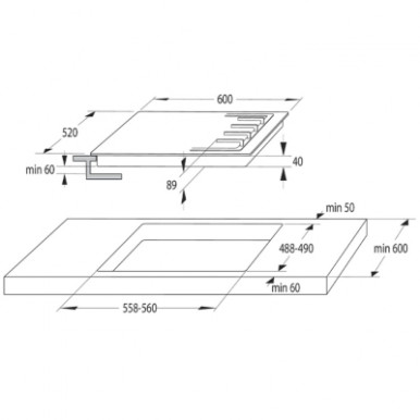 Варочна поверхня Gorenje G640XHS-5-зображення