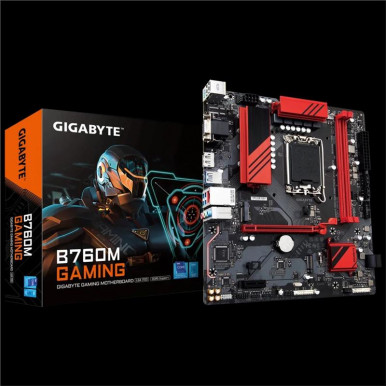 Материнська плата GIGABYTE B760M GAMING B760 s1700 2xDDR5 M.2 HDMI D-Sub mATX-1-зображення