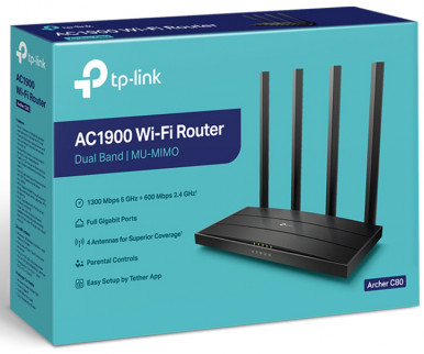 Беспроводной маршрутизатор TP-Link Archer C80 AC1900-5-изображение