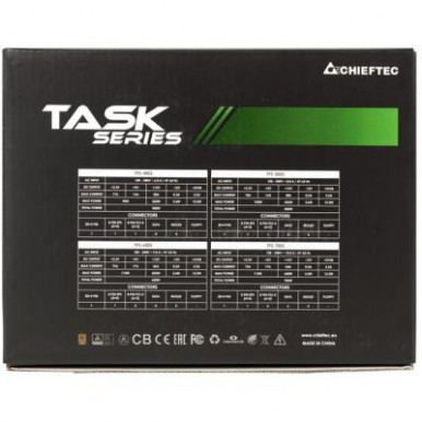 Блок живлення Chieftec 600W TASK (TPS-600S)-11-зображення