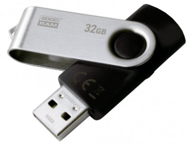 USB флеш накопитель Goodram 32GB UTS2 (Twister) Black USB 2.0 (UTS2-0320K0R11)-3-изображение