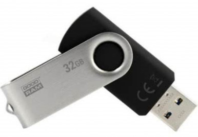 USB флеш накопичувач Goodram 32GB UTS2 (Twister) Black USB 2.0 (UTS2-0320K0R11)-4-зображення