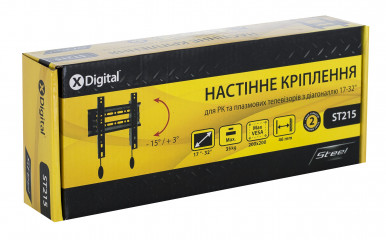 Кронштейн X-Digital STEEL ST215 Black-8-изображение