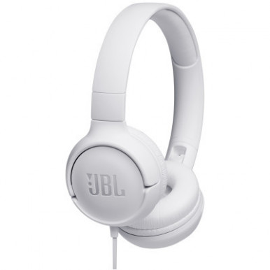 Навушники JBL T500 White (JBLT500WHT)-6-зображення