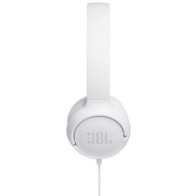 Навушники JBL T500 White (JBLT500WHT)-8-зображення