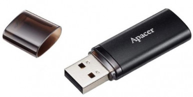 USB флеш накопичувач Apacer 128GB AH25B Black USB 3.1 (AP128GAH25BB-1)-4-зображення