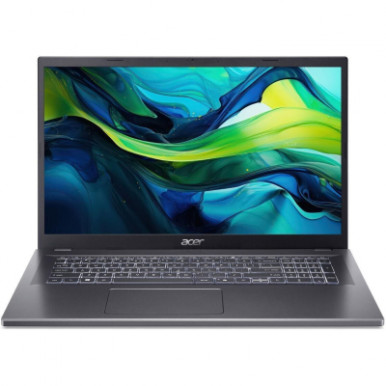 Ноутбук Acer Aspire 17 A17-51M 17.3" FHD IPS, Intel 7-150U, 32GB, F1TB, UMA, Lin, сірий-7-зображення