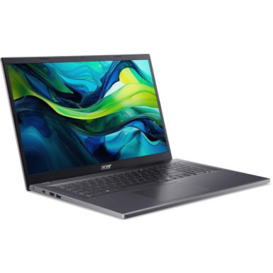 Ноутбук Acer Aspire 17 A17-51M 17.3" FHD IPS, Intel 7-150U, 32GB, F1TB, UMA, Lin, сірий-8-зображення