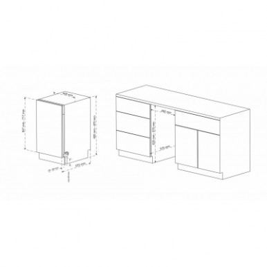 Посудомоечная машина Eleyus DWB 45036-15-изображение