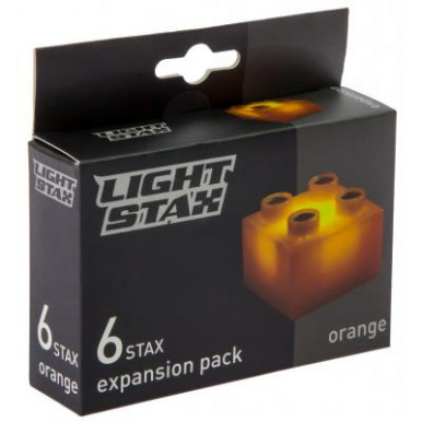 Элемент 2х2 LIGHT STAX Junior с LED подсветкой Оранжевый LS-M04006-7-изображение