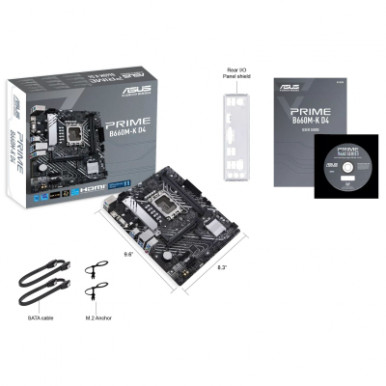 Материнська плата ASUS PRIME B660M-K D4-17-зображення