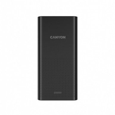 Батарея универсальная Canyon 20000mAh, Input 5V/2A, Output 5V/2.1A(Max), Black (CNE-CPB2001B)-12-изображение