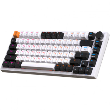 Клавиатура GamePro MK160W Hot-Swap Red Swich RGB USB UA White (MK160W)-17-изображение