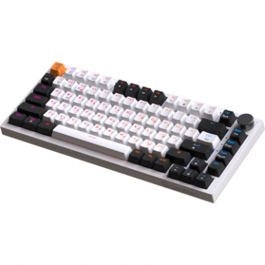 Клавиатура GamePro MK160W Hot-Swap Red Swich RGB USB UA White (MK160W)-18-изображение