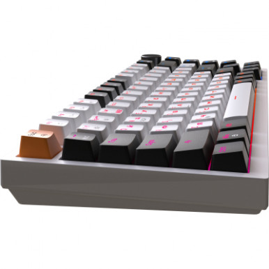 Клавиатура GamePro MK160W Hot-Swap Red Swich RGB USB UA White (MK160W)-19-изображение