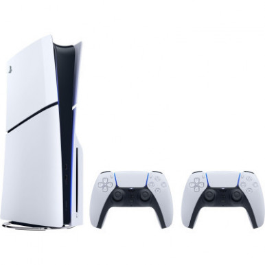 Ігрова консоль Sony Playstation 5 Slim (2 геймпада Dualsense) Blu-Ray (1000042045)-5-зображення