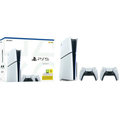 Ігрова консоль Sony Playstation 5 Slim (2 геймпада Dualsense) Blu-Ray (1000042045)-9-зображення