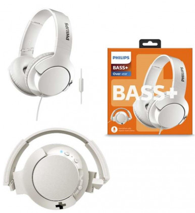 Наушники Philips SHL3175 On-ear Mic White-4-изображение