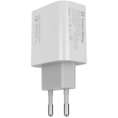 Мережевий зарядний пристрій Colorway Power Delivery Port PPS USB Type-C (30W)-15-зображення