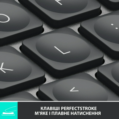 Клавіатура Logitech MX Keys Mini Wireless Illuminated UA Graphite (920-010498)-19-зображення