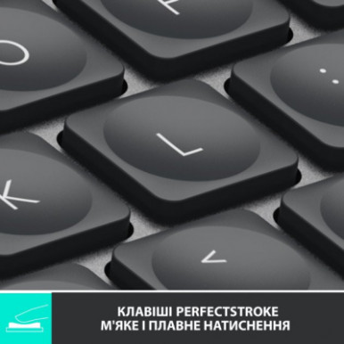 Клавіатура Logitech MX Keys Mini Wireless Illuminated UA Graphite (920-010498)-18-зображення