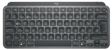 Клавіатура Logitech MX Keys Mini Minimalist Wireless, US, Graphite (920-010498)-8-зображення