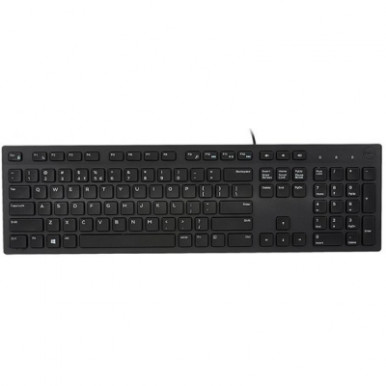 Клавiатура Dell Multimedia Keyboard-KB216 Ukrainian (QWERTY) - Black-2-зображення