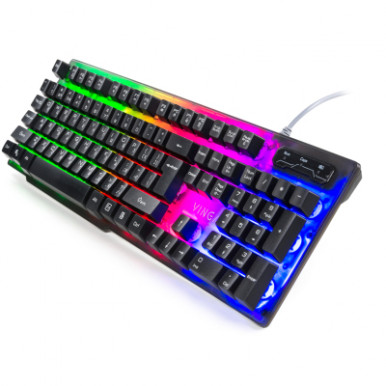 Клавіатура Vinga KB414 black-7-зображення