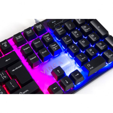 Клавіатура Vinga KB414 black-10-зображення