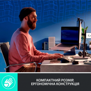 Клавіатура Logitech MX Mechanical Mini Minimalist UA Graphite (920-010780)-21-зображення
