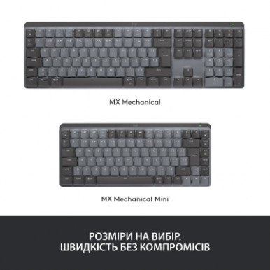 Клавіатура Logitech MX Mechanical Mini Minimalist UA Graphite (920-010780)-24-зображення